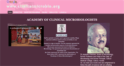 Desktop Screenshot of clinicalmicrobio.org