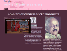 Tablet Screenshot of clinicalmicrobio.org